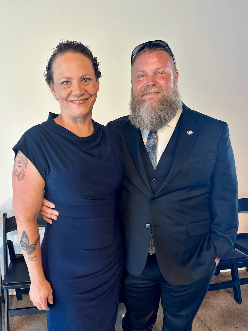 Me and my lovely wife of more than 30 years.